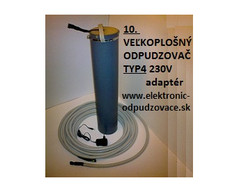 10. VEĽKOPLOŠNÝ ODPUDZOVAČ TYP4 230/12V adaptér