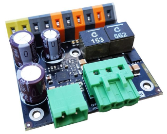 100-114-00 125W DC/DC menič 13-30V Input; 12V/5A + 5V/5A Output