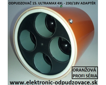 ODPUDZOVAČ 15. ULTRAMAX 4XL - 230/18V ADAPTÉR