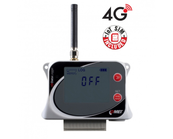 IoT Wireless Four channel Datalogger with pulse and two-state inputs, with built-in 4G modem