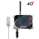4G bezdrátový datalogger teploty, relativní vlhkosti a s detektorem zaplavení