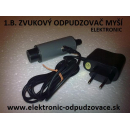 1.B. ZVUKOVÝ ODPUDZOVAČ MYŠÍ NA 230V/12V ADAPTÉR