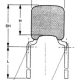 Condensator ceramic MLCC THT 33nF