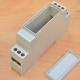 Enclosure Plastic for DIN-Rail 98x17,5x56,4mm grey