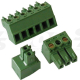 Plug-in Connector F stackable P3,81mm 1,5mm2 8A 10P Green