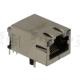 Modular Jack RJ45 w/Magnet. 100 Base-T THT horiz. Shielded LED G/O-Y