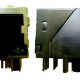 RJ45 aljzat +transzf. 100 Base-T PoE THT vízsz.LED Y/G