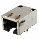 Zásuvka RJ45 s transform. 100 Base-T SMD horiz. tienená