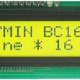 LCM znakový 2x16 STN žlto/zelený, LED podsvietenie