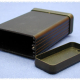 Krabička AL/PC 120x78x27mm čierna plastové koncové panely