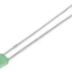 LED 3mm + Resistor Green 568nm 20mcd/12V 40°